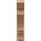 Ekena Millwork 8-in W x 32-in D x 36-in H Balboa Slat Rough Cedar Woodgrain TimberThane Outlooker, Primed Tan OUTUR080X32X36BOA24RCPR - alternate 4